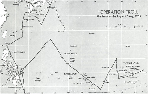 OPERATION TROLL: The Track of the Roger B. Taney, 1955