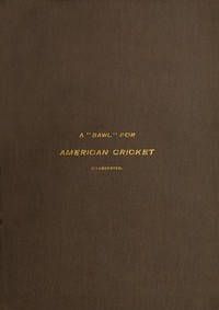 A "Bawl" for American Cricket