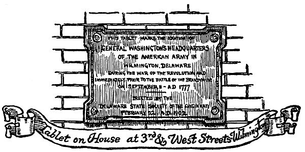 Tablet on House at 3rd & West Streets · Wilmington