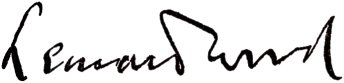 Leonard Wood (signature)