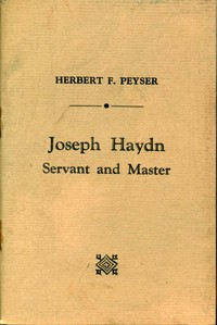 Joseph Haydn: Servant and Master