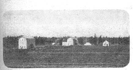 Maison-Chapelle      Hôpital        Ecole  Mission actuelle Saint-Isidore(Fort Smith)