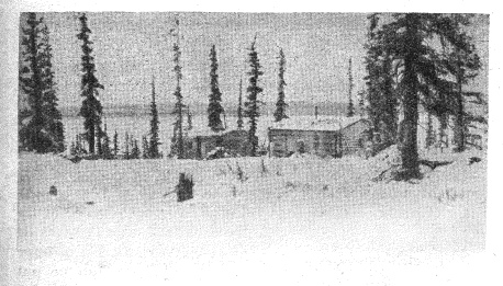 Cabane des missionnaires au Grand Lac de l’Ours