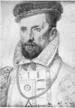Image not available: ADMIRAL GASPARD DE COLIGNY.  FROM A DRAWING BY FRANÇOIS CLOUET.  (By permission of A. Giraudon, Paris.)