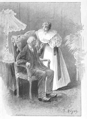 Illustration: Florence lui mettait un coussin dans le dos.