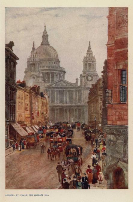 LONDON ST. PAUL'S AND LUDGATE HILL
