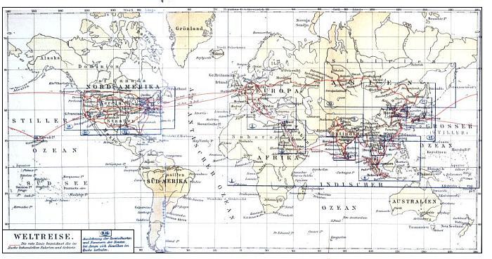 WELTREISE.