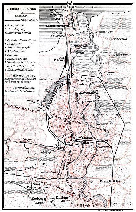 Plan von Soerabaja.