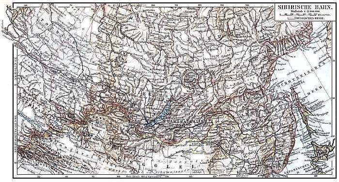 Sibirische Bahn.