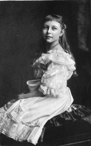Image not available: THE KAISER’S DAUGHTER, PRINCESS VICTORIA LOUISE (NOW DUCHESS OF BRUNSWICK) AT THE AGE OF NINE