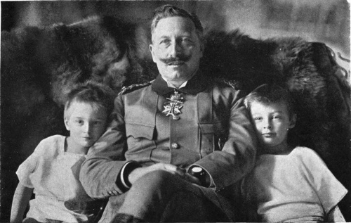 Image not available: THE KAISER AND HIS TWO ELDEST GRANDSON’S, PRINCES WILHELM AND LOUIS FERDINAND OF PRUSSIA