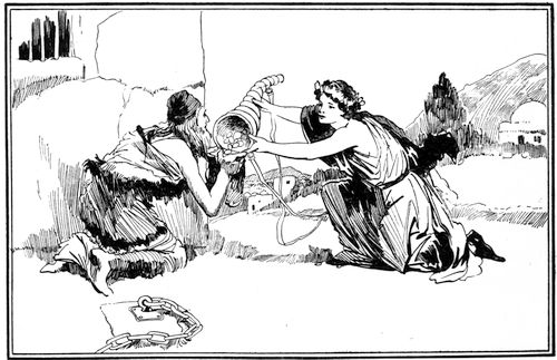 Beggar, Fortune and horn