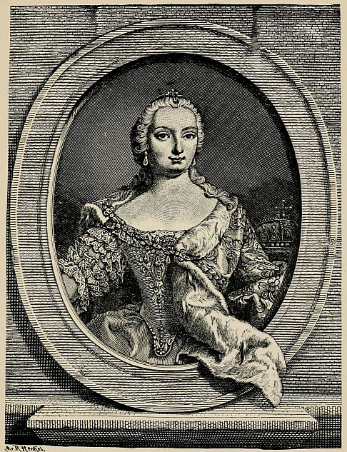 wood cut of the queen
