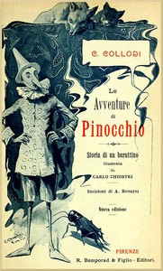 Cover image for Le avventure di Pinocchio: Storia di un burattino