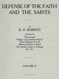 Defense of the Faith and the Saints (Volume 2 of 2) (English)