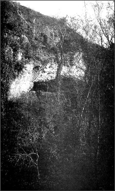 HYÆNA DEN AND BADGER HOLE, WOOKEY HOLE. Photo by Bamforth, Holmfirth.