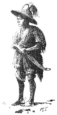 Bicol Naturforscher bei Regenwetter.