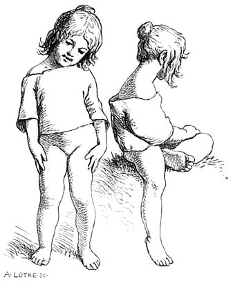 Kleines Bisaya-Mädchen.