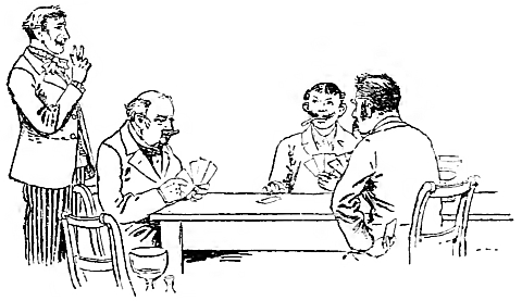 Männer beim Kartenspiel
