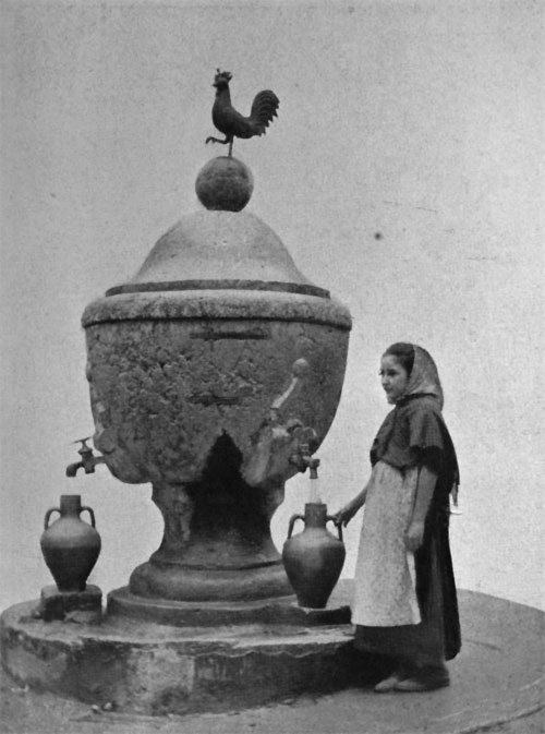 Cock Fountain at Pollensa