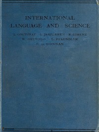 International Language and Science
Considerations on the Introduction of an International Language into Science