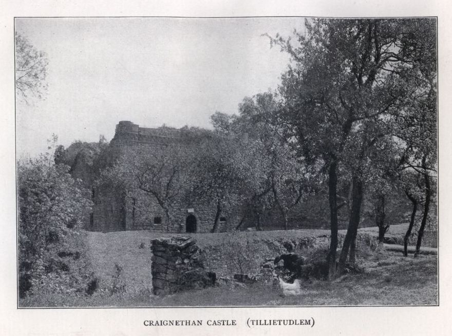 CRAIGNETHAN CASTLE (TILLIETUDLEM)