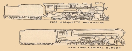 Image unavailable: PERE MARQUETTE BERKSHIRE  NEW YORk CENTRAL HUDSON