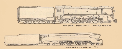 Image unavailable: UNION PACIFIC NORTHERN  PENNSYLVANIA T-1