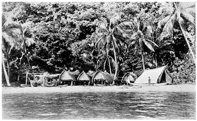 The Ethnographer’s Tent on the Beach of Nu’agasi.
