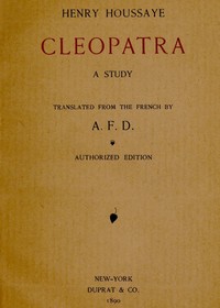 Cleopatra: A Study