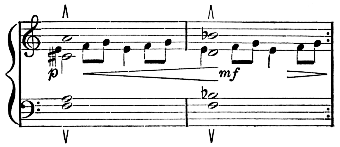 [Image of musical notation unavailable.]