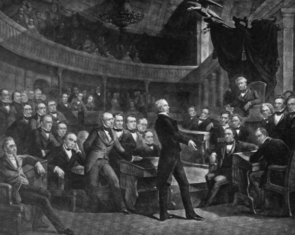 Henry Clay Addressing Congress