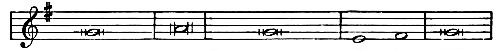 [Image unavailable: musical notation: Oh, God, the Father of Heaven, Have mercy upon us miser-a-ble sinners.]
