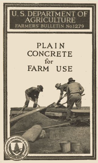 USDA FB 1279 -- Plain Concrete For Farm Use by T. A. H. Miller