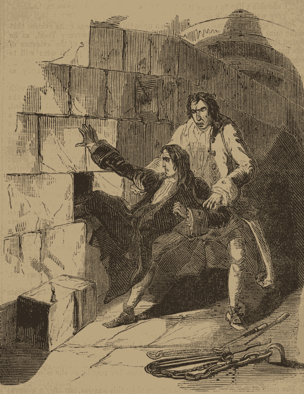 The Two Murderers, Todd And Lupin, Escaping From The Cell Of Newgate.