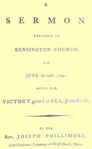 A Sermon Preached at Kensington Church, on June the 29th, 1794
After the Victory Gained at Sea, June the 1st