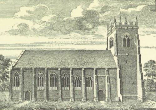 Battlefield Church about 1750