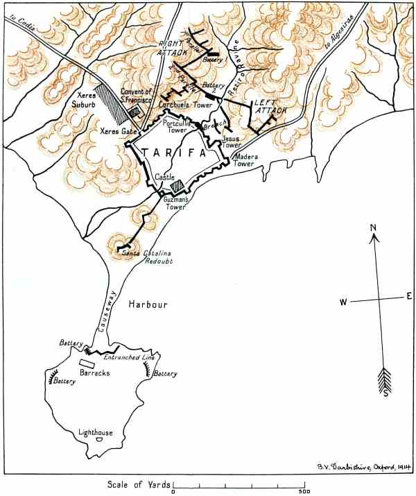 Plan of Tarifa