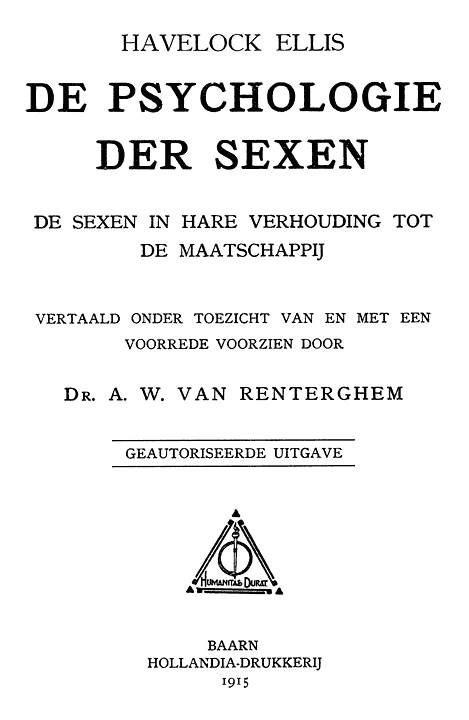 Oorspronkelijke titelpagina.