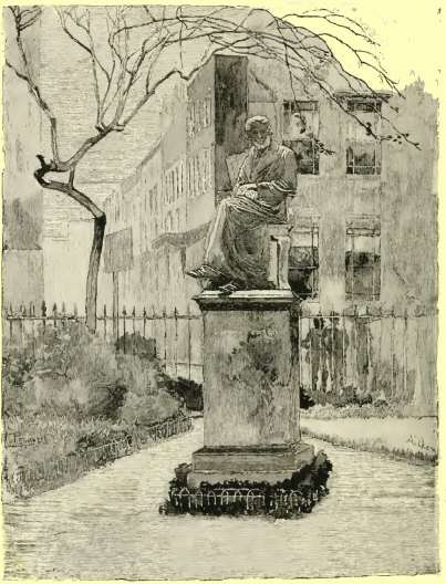 Statue of Thomas Carlyle, by Boehm