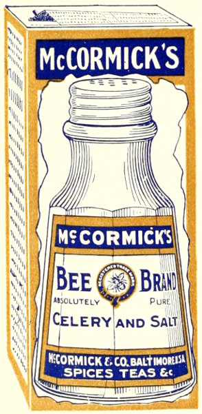 McCormick’s Bee Brand Celery and Salt