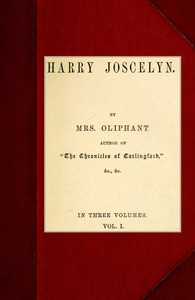 Harry Joscelyn; vol. 1 of 3