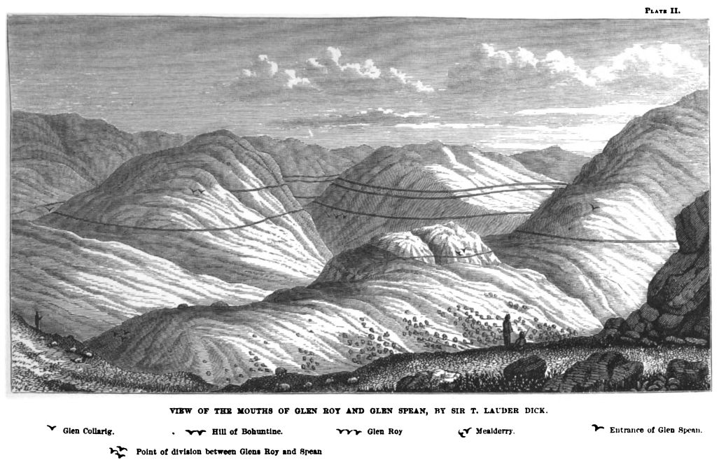 Plate 2. Glen Roy and Glen Spean