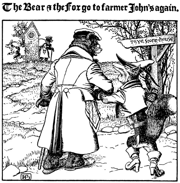 The Bear & the Fox go to farmer John’s again.
