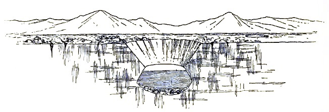 section of glacial lakelet
