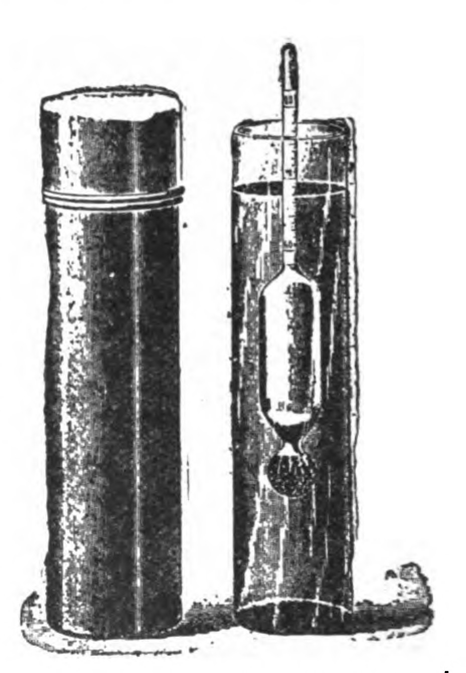 FIG. 46.—A Hydrometer for preparing and testing the Acid Solution for Storage Batteries.