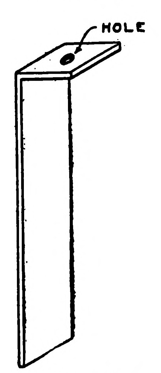 FIG. 50.—An Electrode cut out of Sheet Metal.