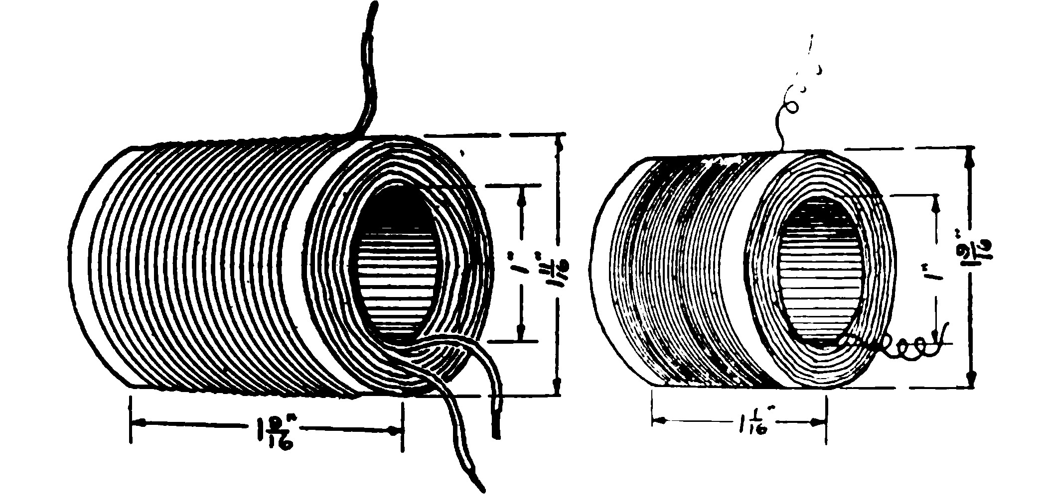 FIG. 61.—Details of the Primary and Secondary Windings.