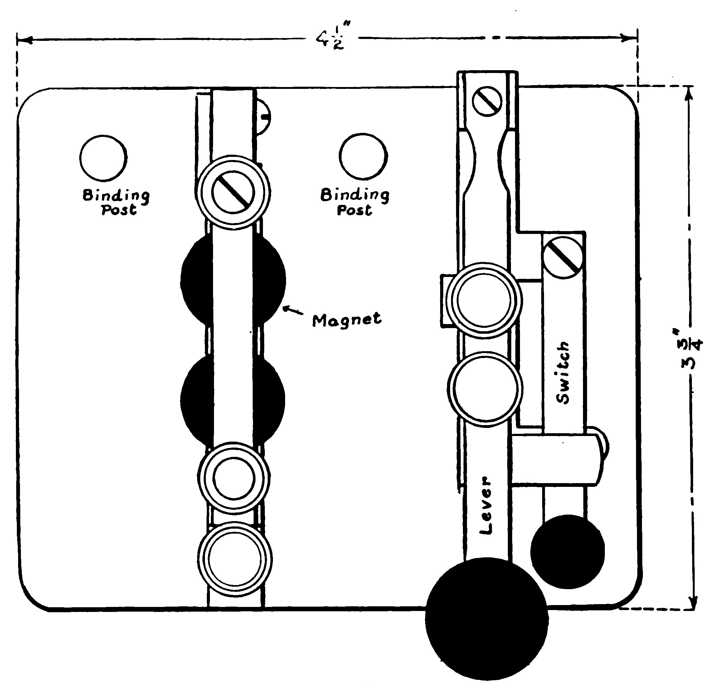 FIG. 88.—Top View of Completed Instrument