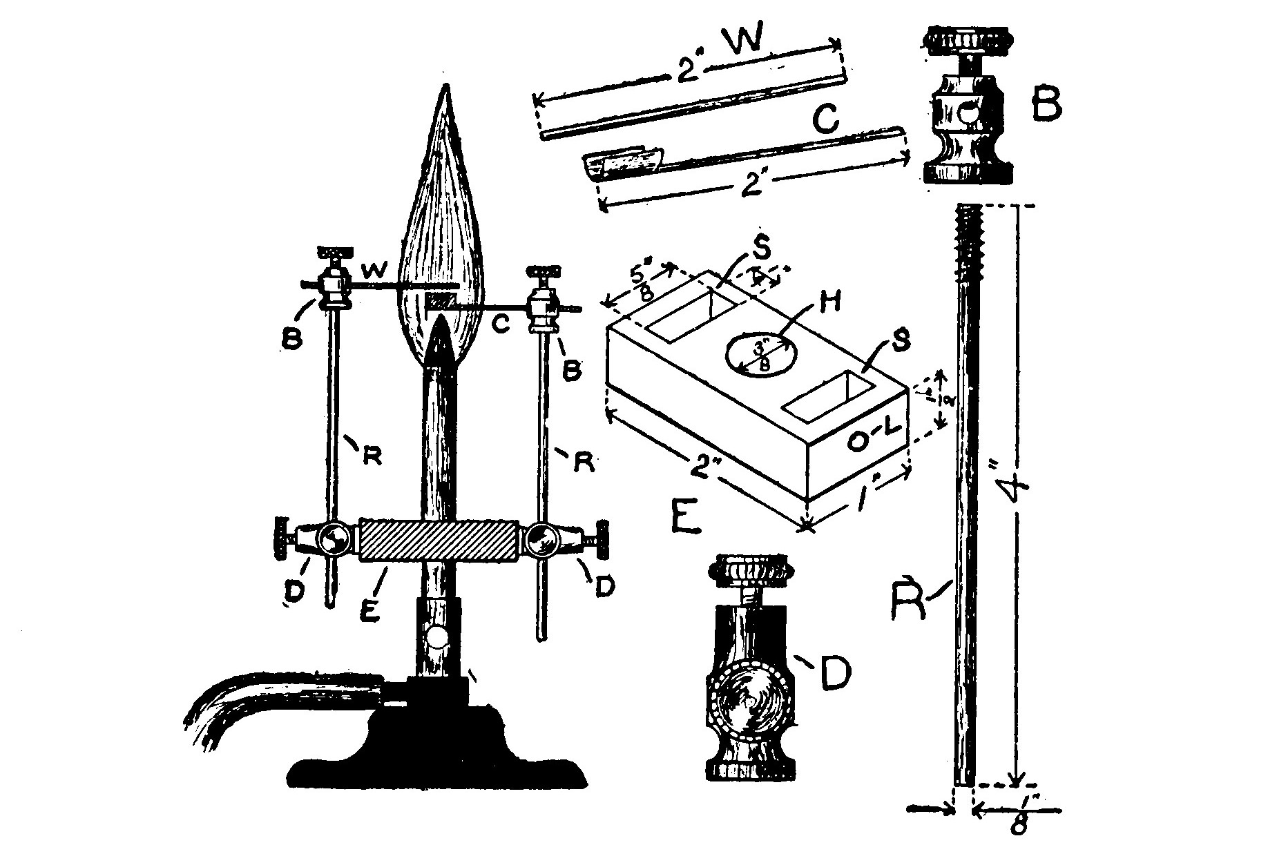 Fig. 119. Flame Audion.